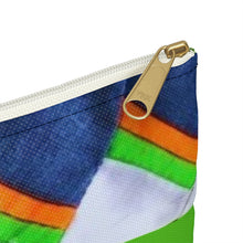 Load image into Gallery viewer, 'Not Today, Colonizer' Pouch - Patchwork Green