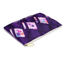 Load image into Gallery viewer, 'Auntie Stash' Pouch - Patchwork Purple