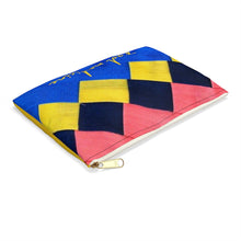 Load image into Gallery viewer, 'Good Medicine' Pouch - Patchwork Yellow