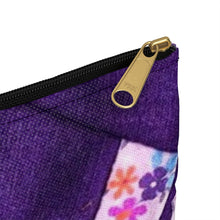 Load image into Gallery viewer, &#39;Auntie Stash&#39; Pouch - Patchwork Purple
